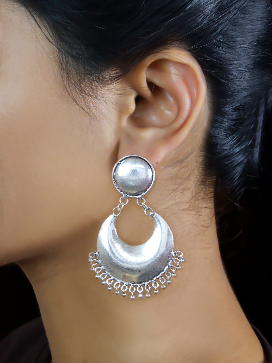 Oxidized Jhumkas