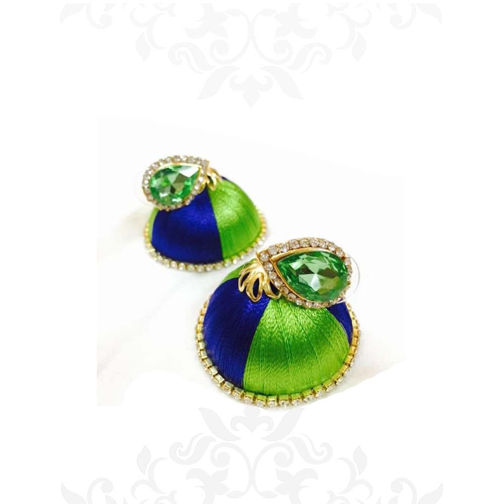 Silk Thread Earrings