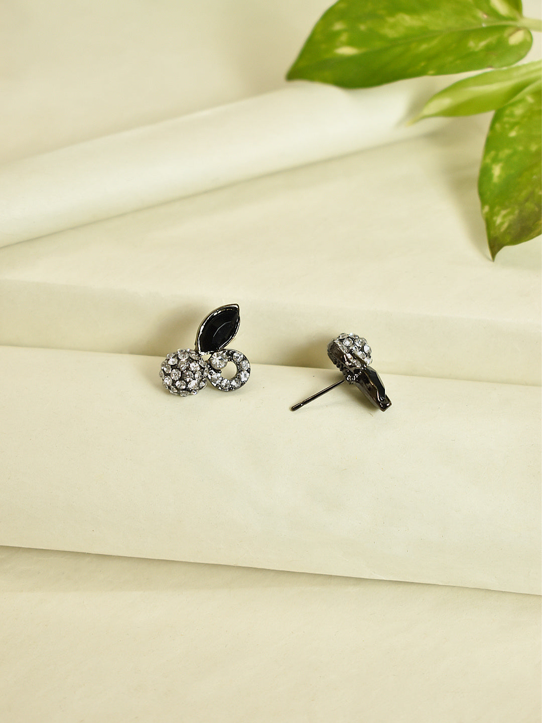 Oval Design  Brass Earring