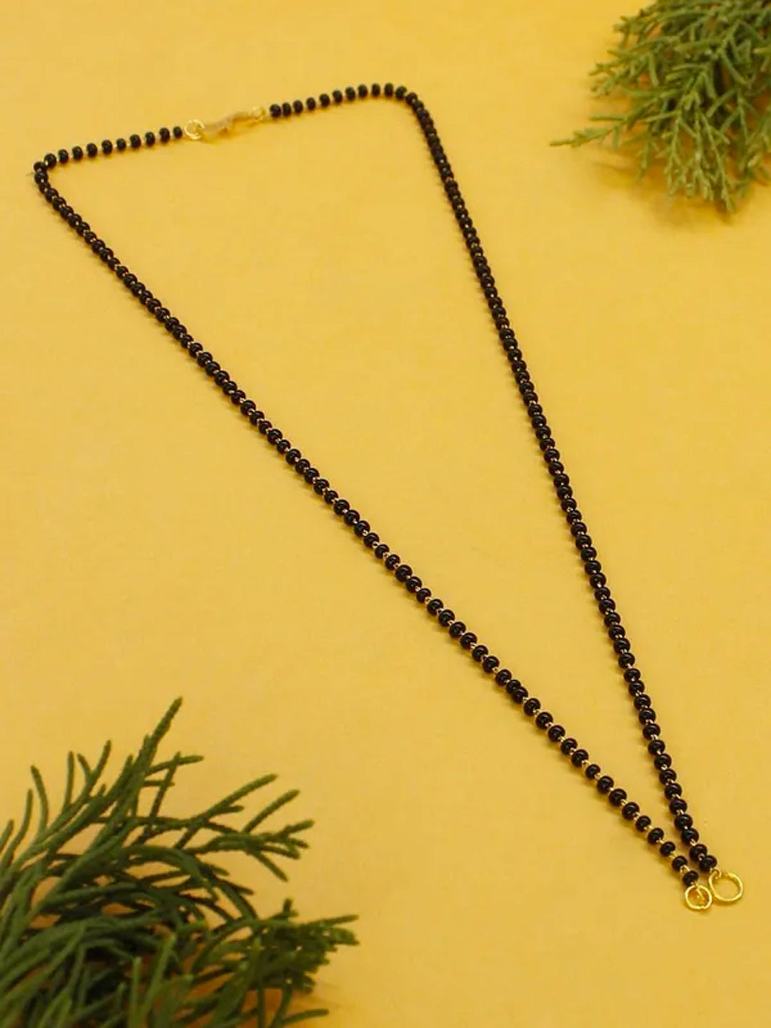 Circular Design Glass Bead Mangalsutra